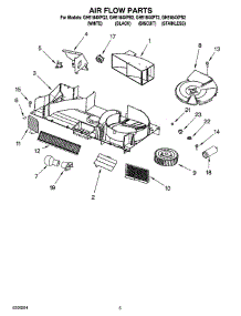 04 - Air Flow Parts parts for Whirlpool Microwave GH5184XPB2 from AppliancePartsPros.com