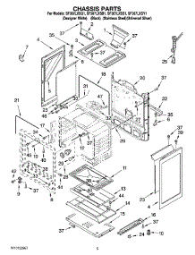 04 - Chassis Parts parts for Whirlpool Range SF367LXSQ1 from AppliancePartsPros.com