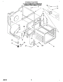 03 - Oven parts for Whirlpool Range RF362BBDQ0 from AppliancePartsPros.com