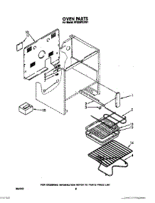 07 - Oven (Continued), Optional parts for Whirlpool Range RF330PXXW1 from AppliancePartsPros.com