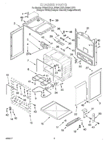 03 - Chassis parts for Whirlpool Range RF387LXHT1 from AppliancePartsPros.com