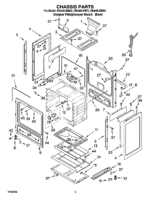 04 - Chassis Parts parts for Whirlpool Range GS440LEMT3 from AppliancePartsPros.com