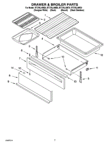 05 - Drawer & Broiler Parts, Miscellaneous Parts parts for Whirlpool Range RF378LXMT0 from AppliancePartsPros.com