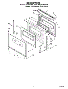 06 - Door Parts, Miscellaneous Parts parts for Whirlpool Range GS440LEMQ0 from AppliancePartsPros.com