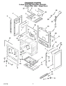 04 - Chassis Parts parts for Whirlpool Range GS470LEMT0 from AppliancePartsPros.com