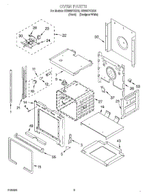 02 - Oven parts for Whirlpool Range RS696PXGQ6 from AppliancePartsPros.com