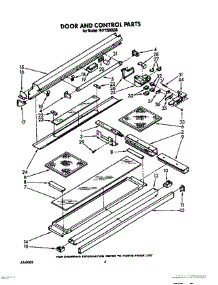 03 - Door And Control Parts parts for Whirlpool Hood RH7730XXS0 from AppliancePartsPros.com