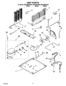 04 - Unit Parts parts for Whirlpool Refrigerator ER2CHMXPB04 from AppliancePartsPros.com
