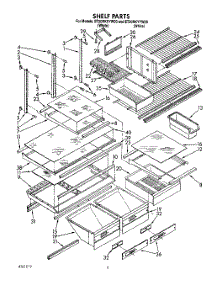 04 - Shelf, Lit / Optional parts for Whirlpool Refrigerator ET20RKXYW00 from AppliancePartsPros.com