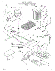 09 - Unit parts for Whirlpool Refrigerator TS22AQXDN00 from AppliancePartsPros.com