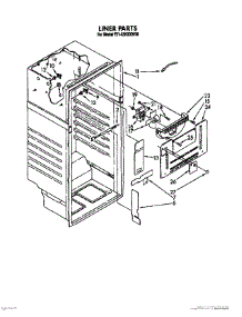 03 - Liner parts for Whirlpool Refrigerator ET14ZKXXN00 from AppliancePartsPros.com