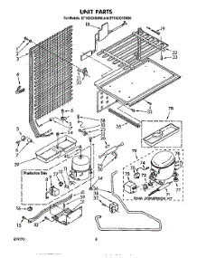 05 - Unit parts for Whirlpool Refrigerator ET14CCYSW00 from AppliancePartsPros.com