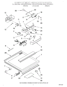 03 - Compartment Separator parts for Whirlpool Refrigerator EB21DKXAN00 from AppliancePartsPros.com