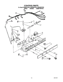 09 - Control, Lit / Optional parts for Whirlpool Refrigerator ED20ZKXYN01 from AppliancePartsPros.com