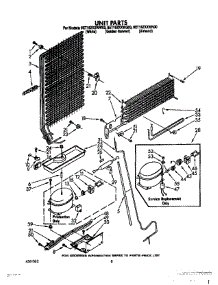 07 - Unit parts for Whirlpool Refrigerator 8ET16ZKXWW00 from AppliancePartsPros.com