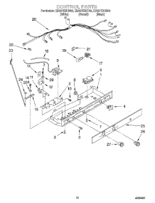 11 - Control parts for Whirlpool Refrigerator ED22PEXHT00 from AppliancePartsPros.com
