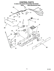 10 - Control Parts parts for Whirlpool Refrigerator ES5LHAXSB00 from AppliancePartsPros.com