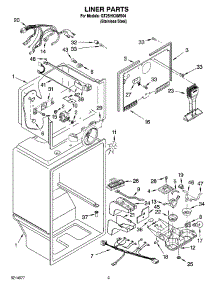 02 - Liner Parts parts for Whirlpool Refrigerator GT2SHKXMS04 from AppliancePartsPros.com