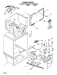 03 - Liner Parts parts for Whirlpool Refrigerator ER2CHMXPL02 from AppliancePartsPros.com