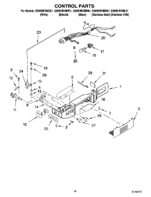 10 - Control Parts parts for Whirlpool Refrigerator GS6SHEXMQ01 from AppliancePartsPros.com