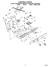 10 - Control Parts parts for Whirlpool Refrigerator ED5NHAXNT01 from AppliancePartsPros.com