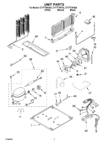 04 - Unit Parts parts for Whirlpool Refrigerator ET1FTTXKQ03 from AppliancePartsPros.com