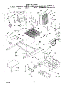 09 - Unit Parts parts for Whirlpool Refrigerator GS5SHGXLS01 from AppliancePartsPros.com