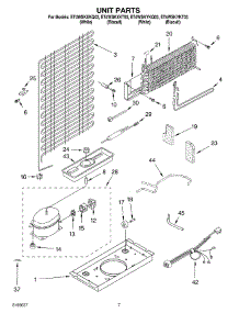 04 - Unit Parts parts for Whirlpool Refrigerator ET4WSKXKQ03 from AppliancePartsPros.com