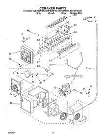 12 - Icemaker Parts, Parts Not Illustrated parts for Whirlpool Refrigerator ED2FHEXMS00 from AppliancePartsPros.com