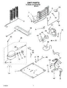 04 - Unit parts for Whirlpool Refrigerator 8ET1MTKXKT02 from AppliancePartsPros.com