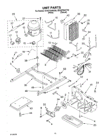 09 - Unit Parts parts for Whirlpool Refrigerator ED5GTQXKQ02 from AppliancePartsPros.com