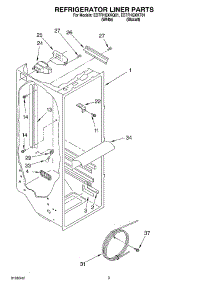 02 - Refrigerator Liner Parts parts for Whirlpool Refrigerator ED7FHGXKQ01 from AppliancePartsPros.com