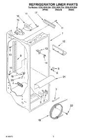 02 - Refrigerator Liner parts for Whirlpool Refrigerator GD2LHGXLQ04 from AppliancePartsPros.com