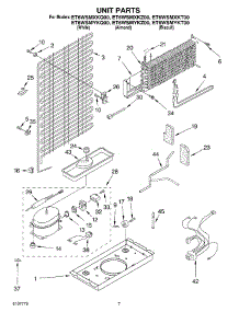 04 - Unit parts for Whirlpool Refrigerator ET6WSMYKQ00 from AppliancePartsPros.com