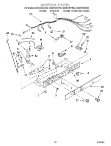 11 - Control parts for Whirlpool Refrigerator GS5SHGXKS00 from AppliancePartsPros.com