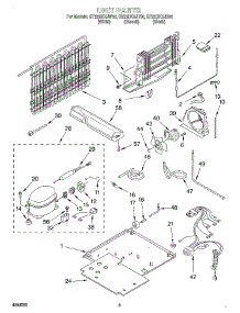 05 - Unit parts for Whirlpool Refrigerator GT22DKXJW00 from AppliancePartsPros.com