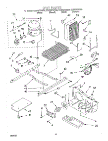 09 - Unit parts for Whirlpool Refrigerator ED25QFXHN00 from AppliancePartsPros.com