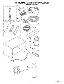 05 - Optional  Parts (Not Included) parts for Whirlpool Air Conditioner ACQ128XP0 from AppliancePartsPros.com