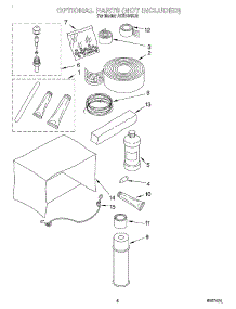 04 - Optional parts for Whirlpool Air Conditioner ACE184XJ0 from AppliancePartsPros.com