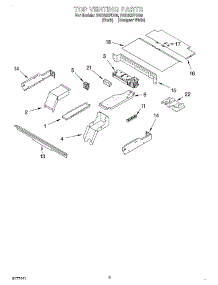 07 - Top Venting, Optional parts for Whirlpool Oven RBD305PDB8 from AppliancePartsPros.com