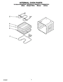 05 - Internal Oven Parts parts for Whirlpool Oven RBD305PDS15 from AppliancePartsPros.com