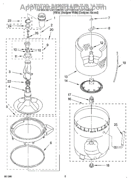 285587 Thrust Washer | Genuine Whirlpool OEM In Stock