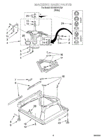 05 - Machine Base Parts parts for Whirlpool Washer GCAM2701JQ0 from AppliancePartsPros.com