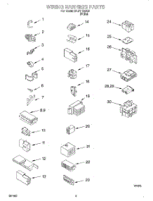 06 - Wiring Harness parts for Whirlpool Washer RAB4132HQ0 from AppliancePartsPros.com