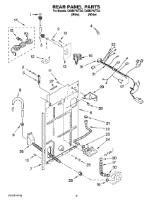 04 - Rear Panel Parts parts for Whirlpool Washer CAM2742TQ0 from AppliancePartsPros.com