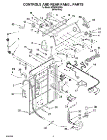02 - Controls And Rear Panel Parts parts for Whirlpool Washer WTW5810SW0 from AppliancePartsPros.com