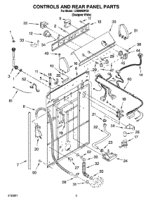 02 - Controls And Rear Panel Parts parts for Whirlpool Washer LSB6000PQ2 from AppliancePartsPros.com