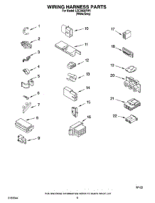 06 - Wiring Harness Parts parts for Whirlpool Washer LSC9000PW1 from AppliancePartsPros.com