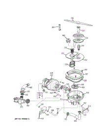 04 - Sump Assembly parts for Ge Dishwasher PDW8000G0SS from AppliancePartsPros.com