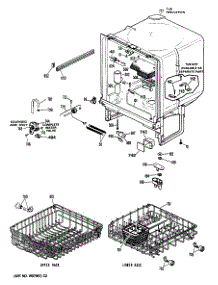 02 - Section2 parts for Ge Dishwasher GSD530T-55WW from AppliancePartsPros.com